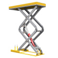 Ce Approved New Product 1000kg Electric Hydraulic Goods Lift 8m Double scissor Lift Platform